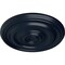 Ekena Millwork Kepler Traditional Medallion (For Canopies up to 2 5/8"), 11 7/8"OD x 1 1/4"P, Midnight Dream CM12KPMDF - alternate 2
